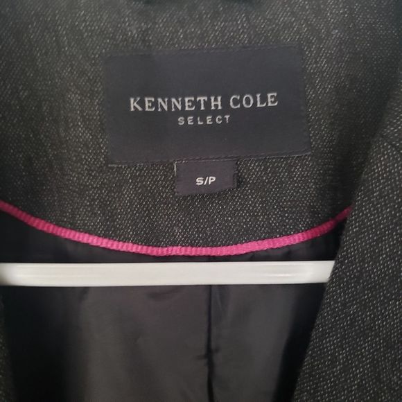 Kenneth Cole Dark Grey Blazer Small - Picture 4 of 4